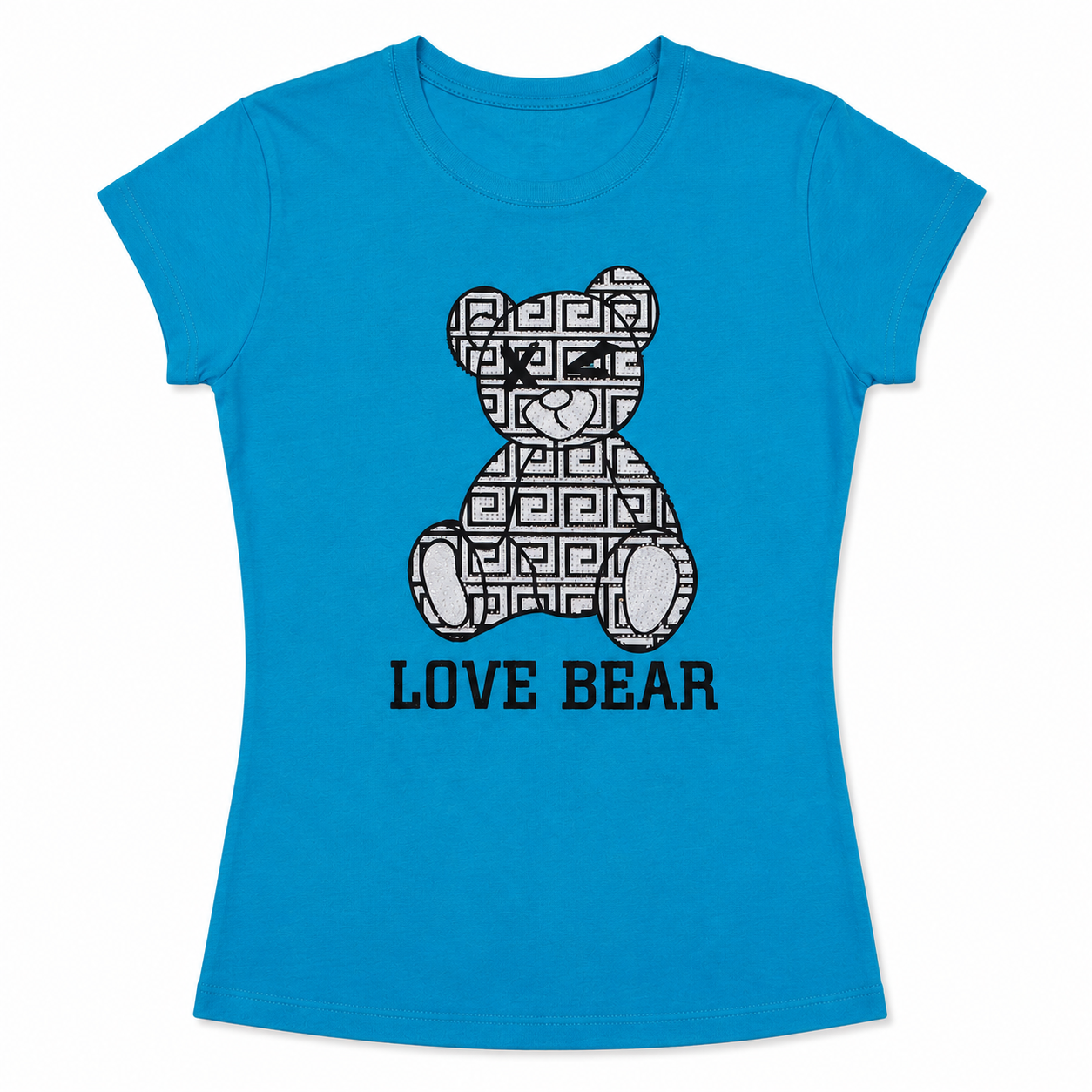 Women’s Love Bear Rhinestone Tee