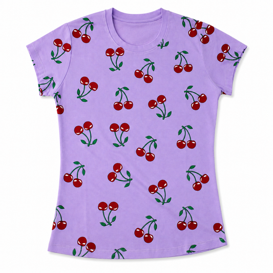 Women’s Cherry Pop Printed Tee