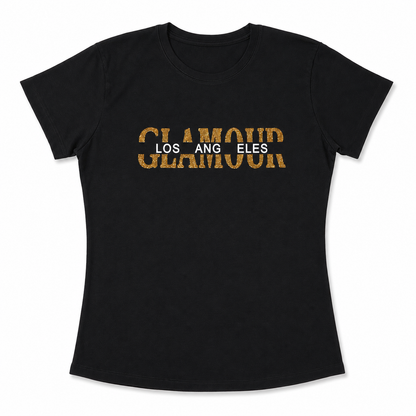 Women’s Glamour LA Glitter Tee