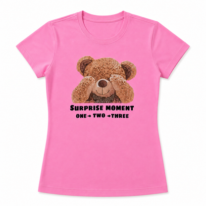 Women’s Sparkle Bear Graphic Tee