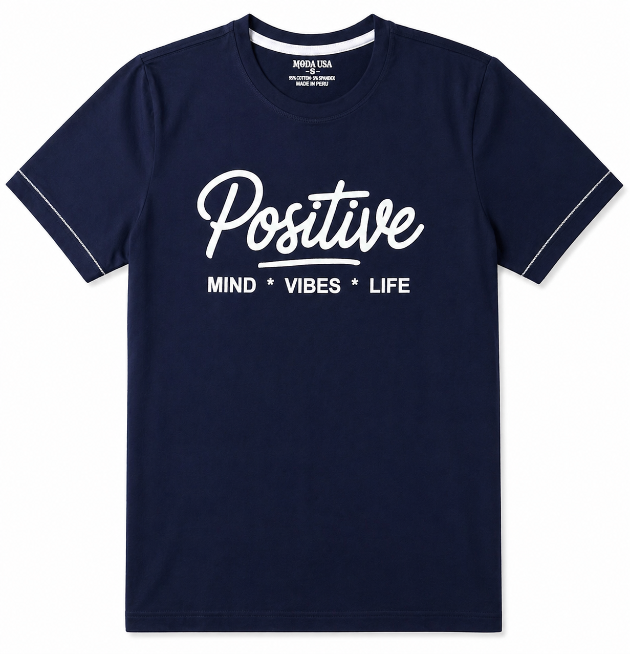Men’s Positive Script Short Sleeve Tee