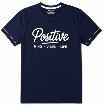 Men’s Positive Script Short Sleeve Tee