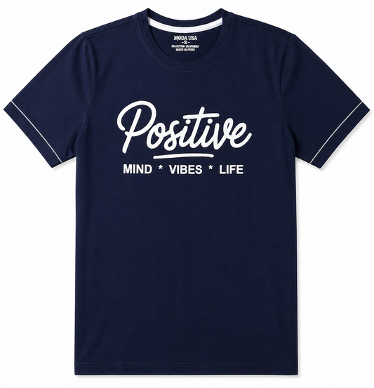 Men’s Positive Script Short Sleeve Tee