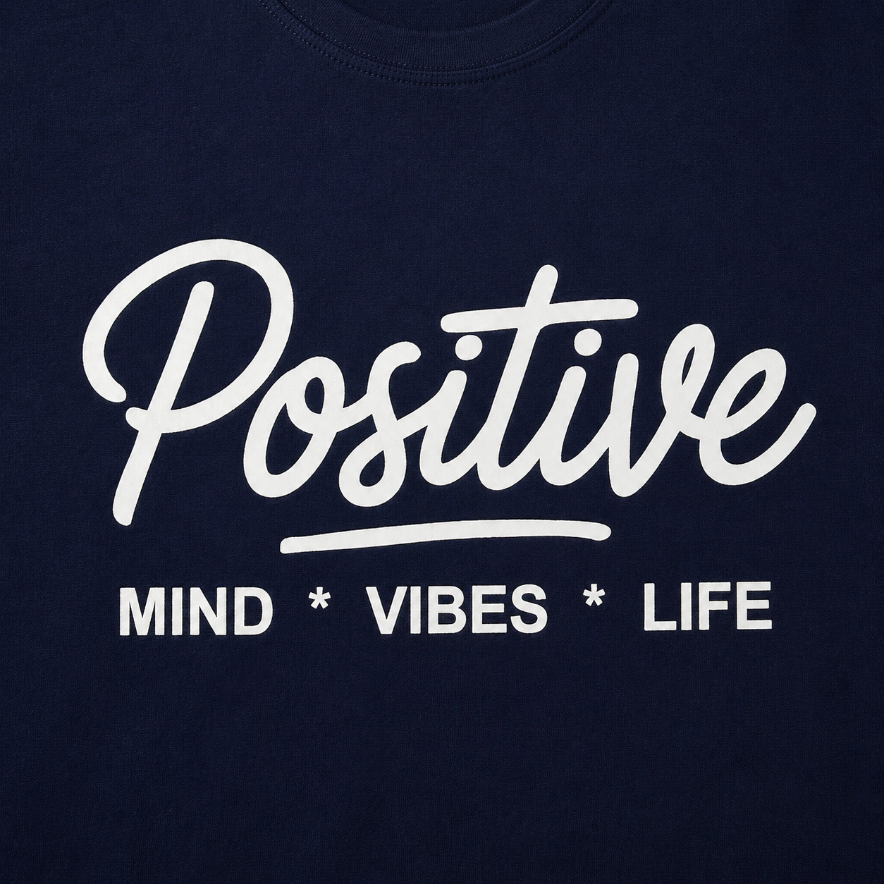 Men’s Positive Script Short Sleeve Tee